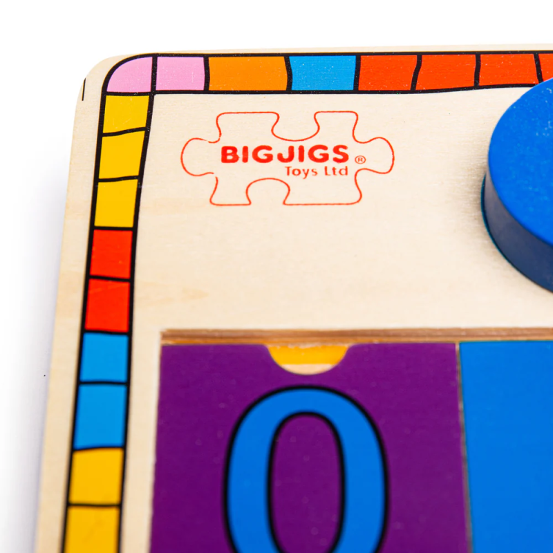 Nauka liczenia sorter kolorów i kształtów Bigjigs Toys