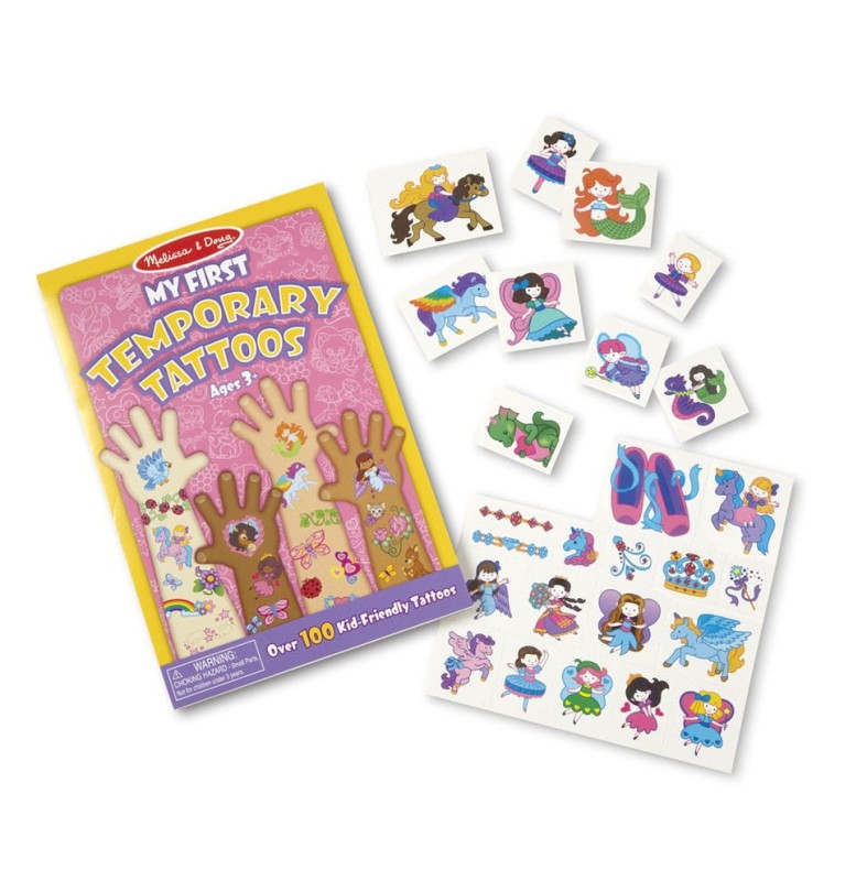 Tatuaże Dziecięce Bajkowe 100 szt. - Melissa & Doug