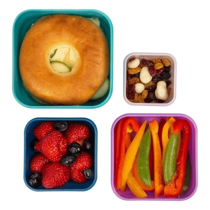 Pudełka 4 pojemniki na jedzenie Lis Tum Tum