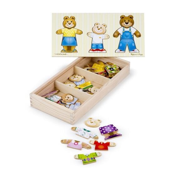 Drewniana Układanka Rodzina Misiów - Melissa & Doug