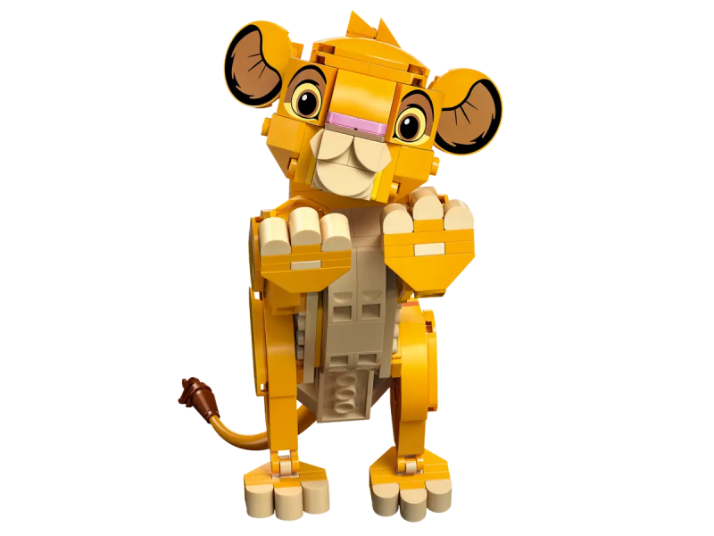 Król Lew lwiątko Simba Lego 43243