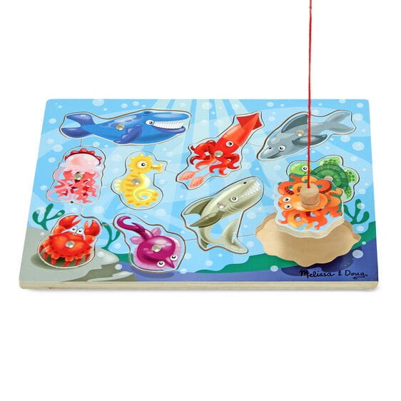 Łowienie Rybek Puzzle z Wędką - Melissa and Doug
