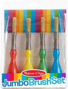 Pędzle dla dzieci Jumbo Brush 4 szt.- Melissa & Doug