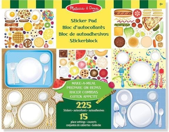 Naklejki Posiłek 225 szt. - Melissa & Doug