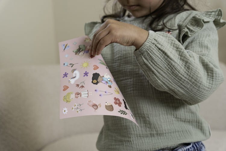 Naklejki ogród kwiaty Rosa 70 szt. Little Dutch