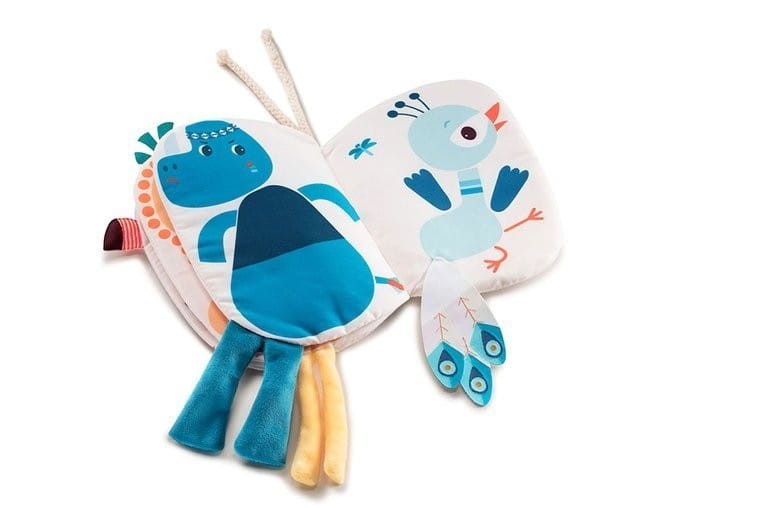 Miękka Książeczka z Wystającymi Elementami Flaming - Lilliputiens