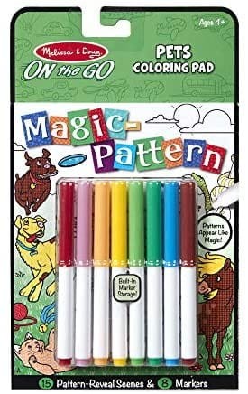 Kolorowanka z Pisakami Domowe Zwierzaki - Melissa & Doug