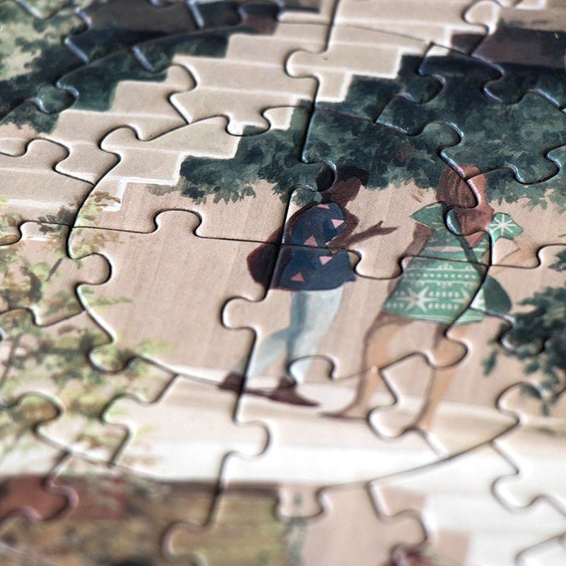 Okrągłe Puzzle Gravity 500 el. - Londji