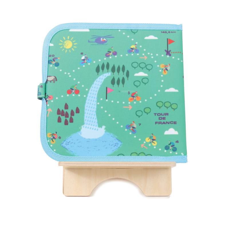 Zmazywalna książeczka z kredą Doodle It Book Tour de France - Jaq Jaq Bird