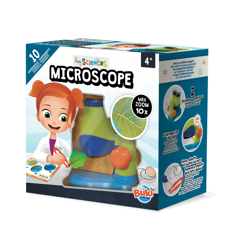 Mikroskop Mini Sciences 10 Doświadczeń - Buki