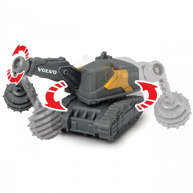 Pojazdy Budowlane Volvo 5-Pak - DICKIE Construction