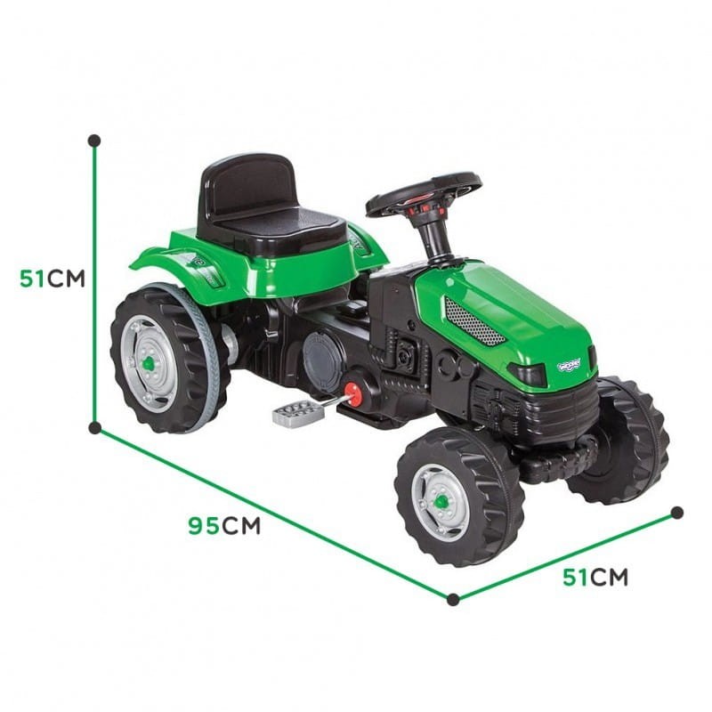 Duży Traktor na Pedały - Woopie