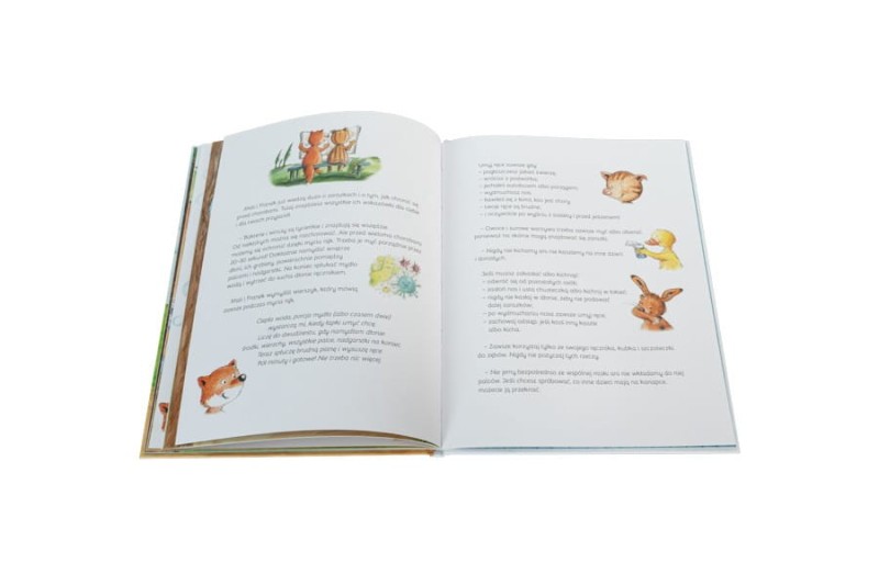 Myjemy łapki, o tak! Opowieść o higienie