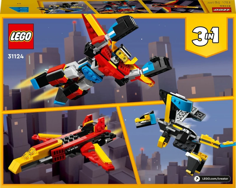 Klocki Lego Creator 31124 Super Robot 3w1