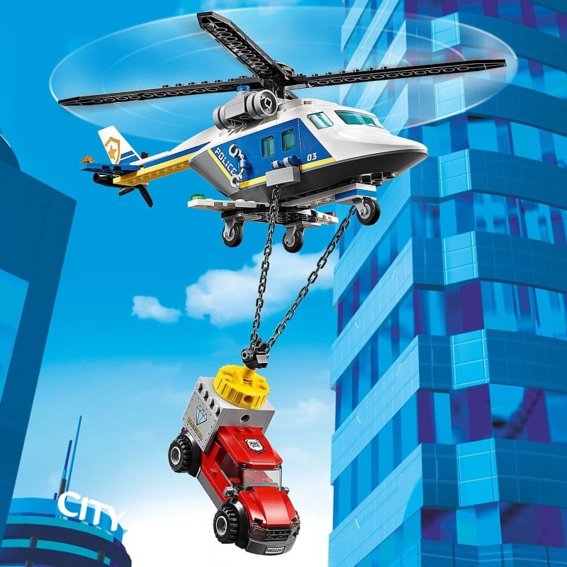 Klocki LEGO Pościg helikopterem policyjnym 60243