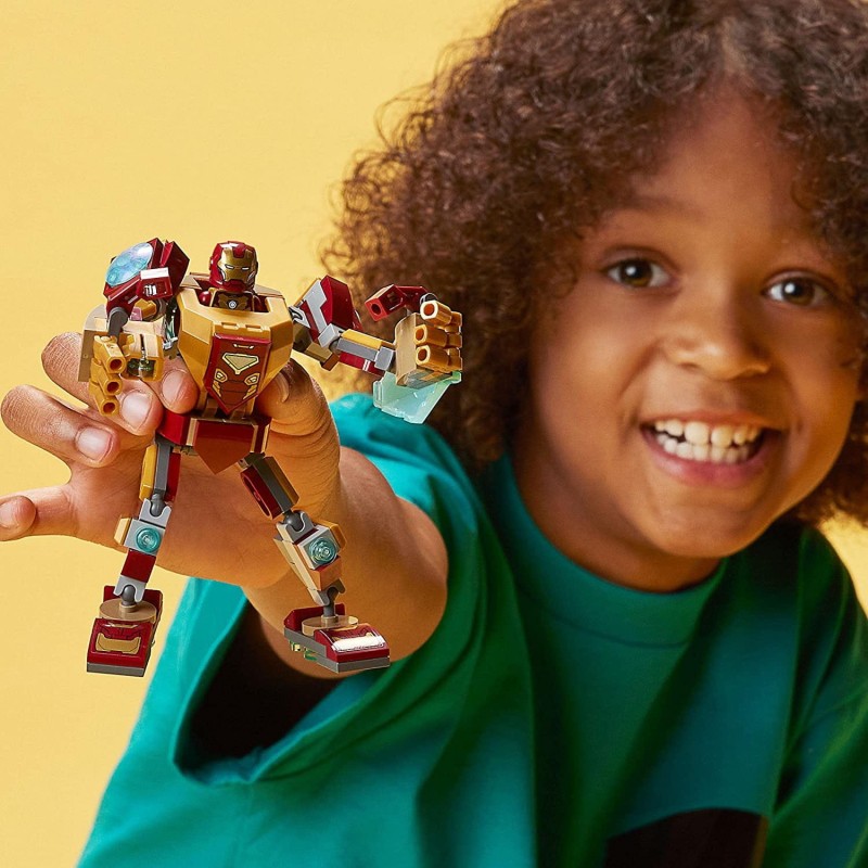 Super Heroes Mechaniczna zbroja Iron Mana 76203 - LEGO