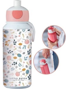 Butelka Bidon 400ml Spring Flowers - Little Dutch