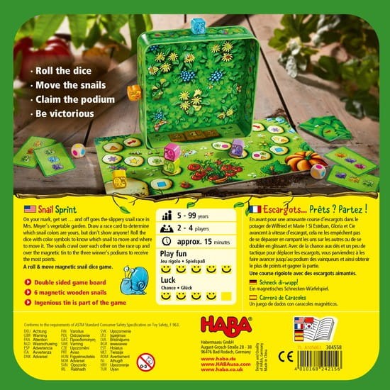 Gra Wyścigi ślimaków - Haba