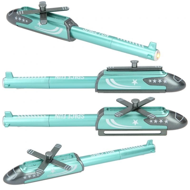 Długopis Helikopter z Latarką i Ruchomymi Elementami Monster Cars