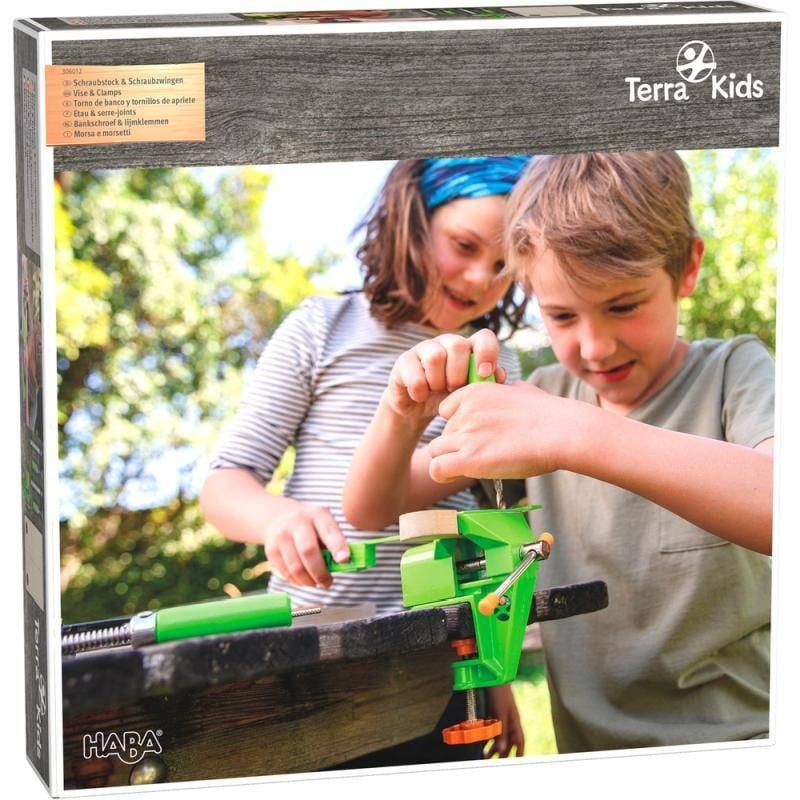 Zestaw imadło, zaciski, deska Terra Kids - Haba