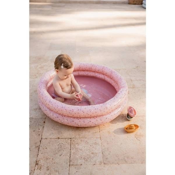 Dmuchany Basenik dla dzieci 80 cm Pink Flowers - Little Dutch