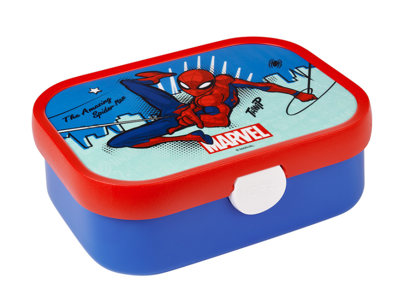 Śniadaniówka z Widelcem Lunchbox Spiderman - Mepal