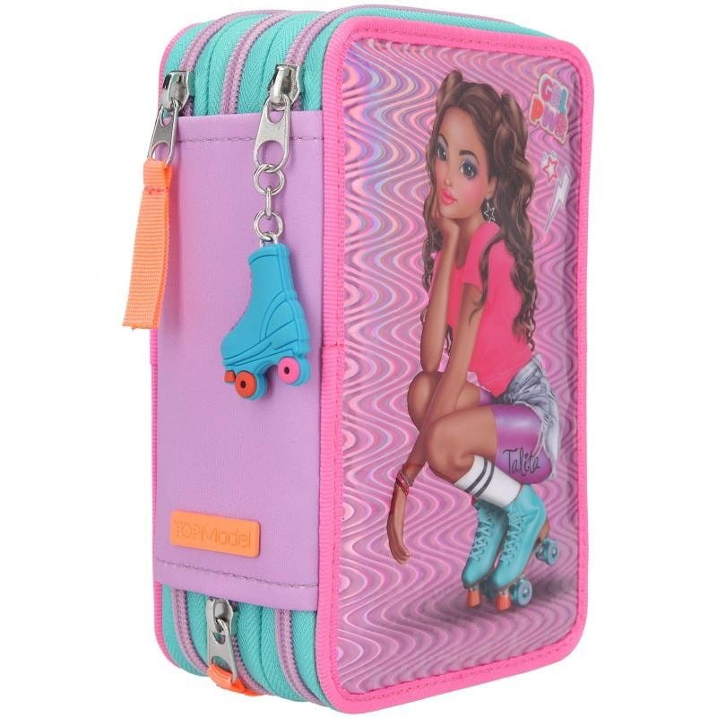 Potrójny Piórnik z Wyposażeniem Dancer Wrotki - TOPModel