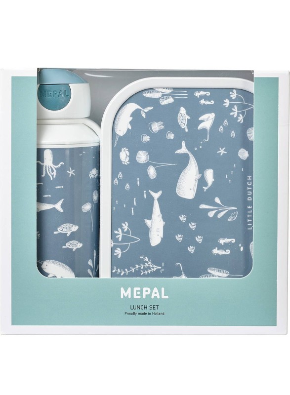 Śniadaniówka i Bidon Ocean Little Dutch - Mepal
