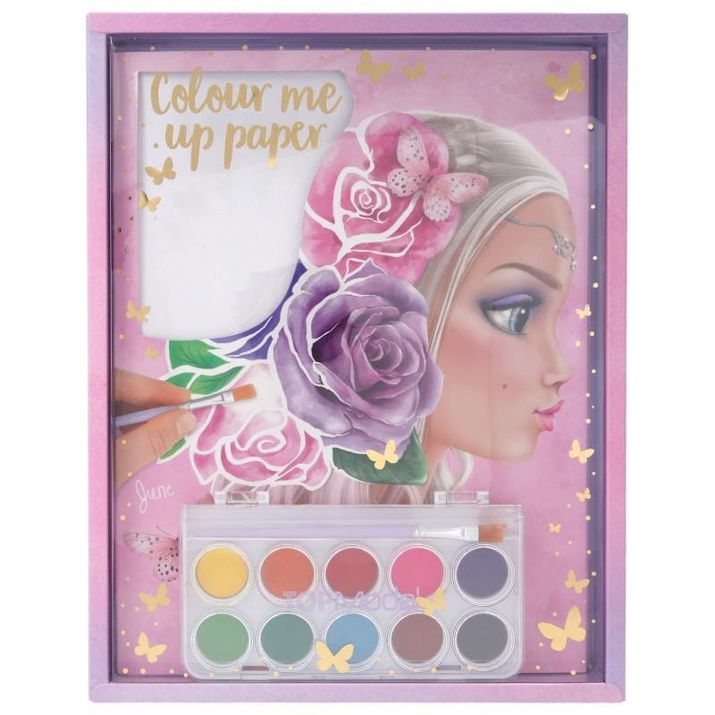 Obrazy do Malowania z Farbami Akwarelowymi Colour Me Up Paper - TOPModel