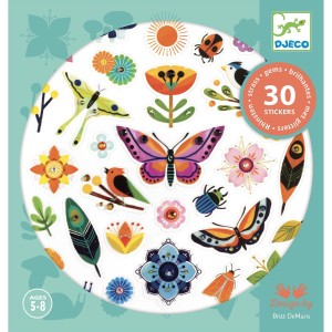 Naklejki z Cyrkoniami Natura - Djeco