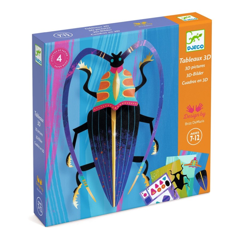 Owady 3D z Papieru - Djeco