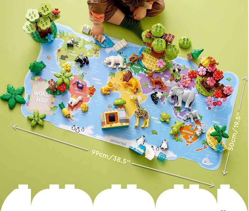 Zestaw Klocków Lego Duplo 10975 Dzikie zwierzęta świata