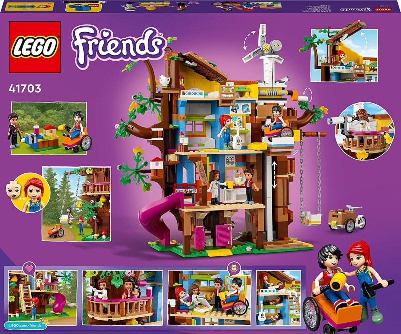 Klocki LEGO Friends Domek na Drzewie Przyjaźni Zestaw 41703