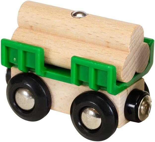 Traktor z Przyczepą i Drewnem 33799 - BRIO World