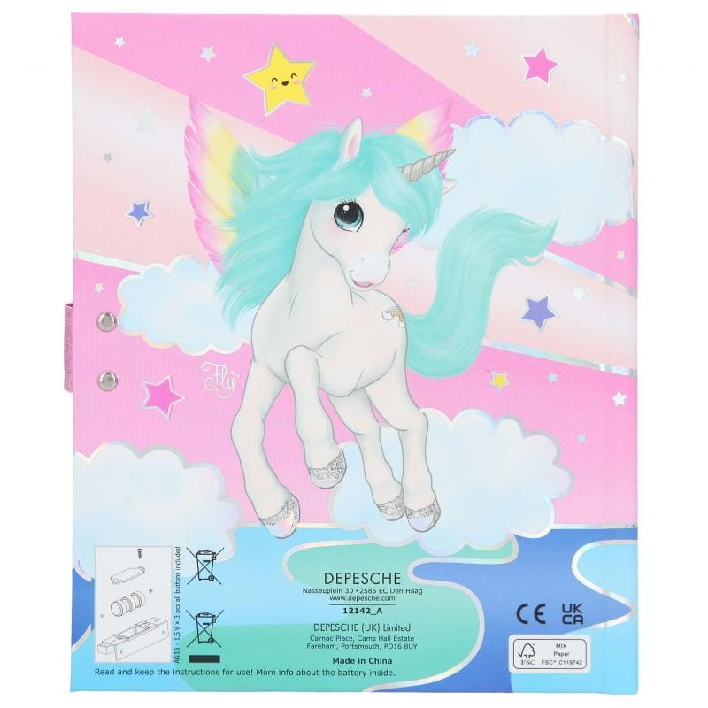 Świecący Pamiętnik na Kod Jednorożec - Depesche