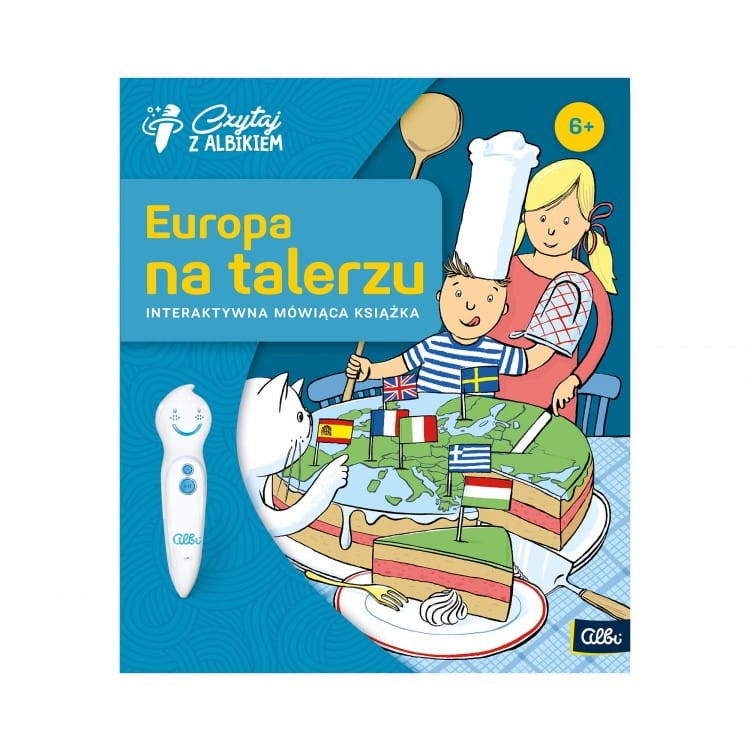 Książka Europa na talerzu - Czytaj z Albikiem