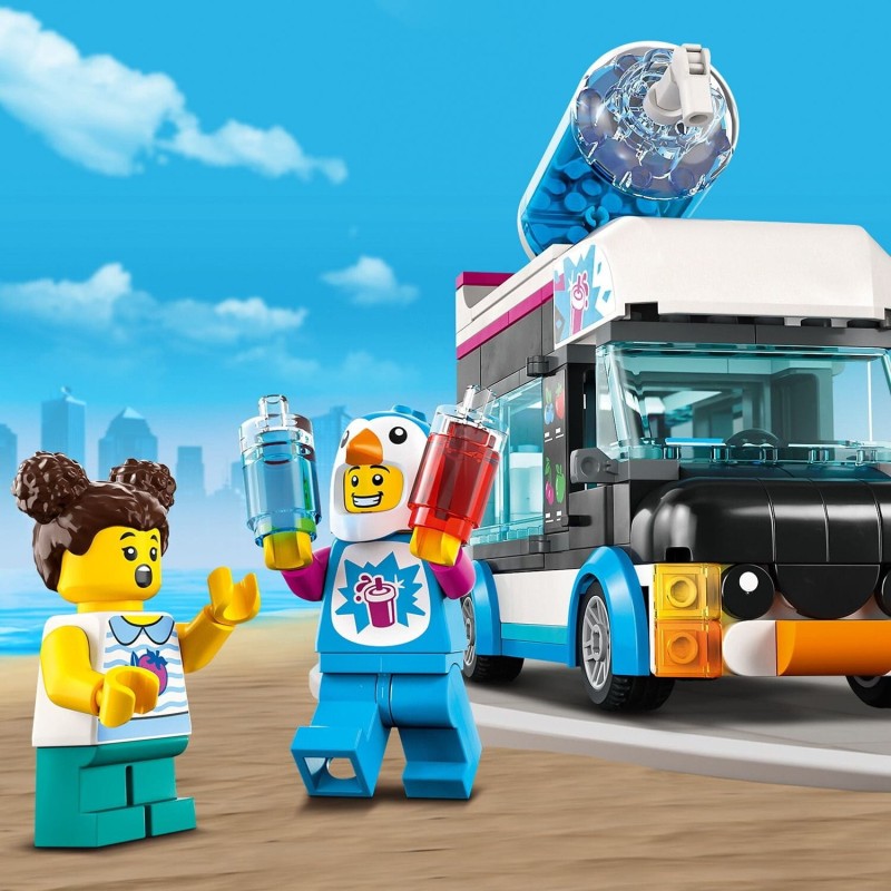 Klocki Lego Pingwinia furgonetka ze slushem 60384