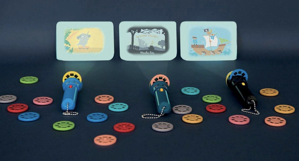 Projektor z Latarką Przygody Ośmiornicy - Moulin Roty