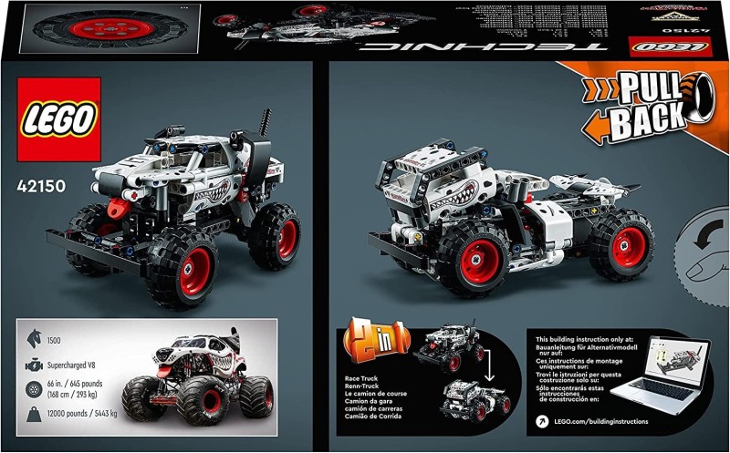 Zestaw Lego Technic 42150 Monster Jam Mutt Dalmatian