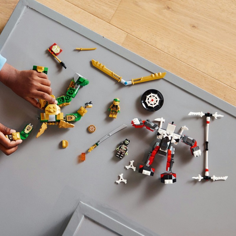 Lego NINJAGO Starcie Lloyda z Mechem EVO 71781