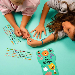 Naklejki na Paznokcie dla dzieci Zwierzaki - omy