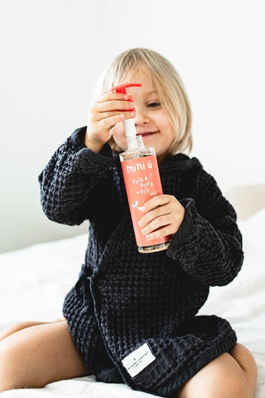 Naturalny Żel Do Mycia Ciała i Włosów Dla Dzieci i Niemowląt - Mini U