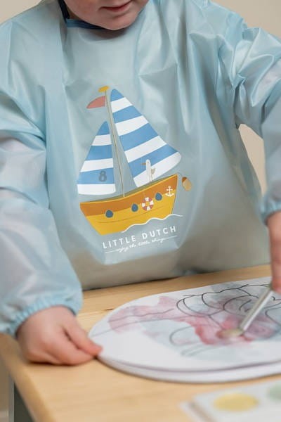 Fartuszek z Rękawami 3-5 lat Sailors Bay - Little Dutch