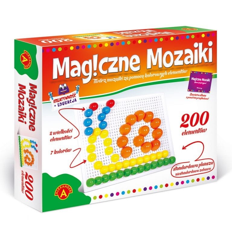 Magiczne Mozaiki 200 szt. - Alexander
