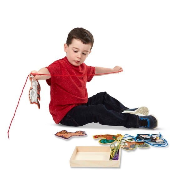 Sznurowanki Zwierzęta z Farmy - Melissa & Doug