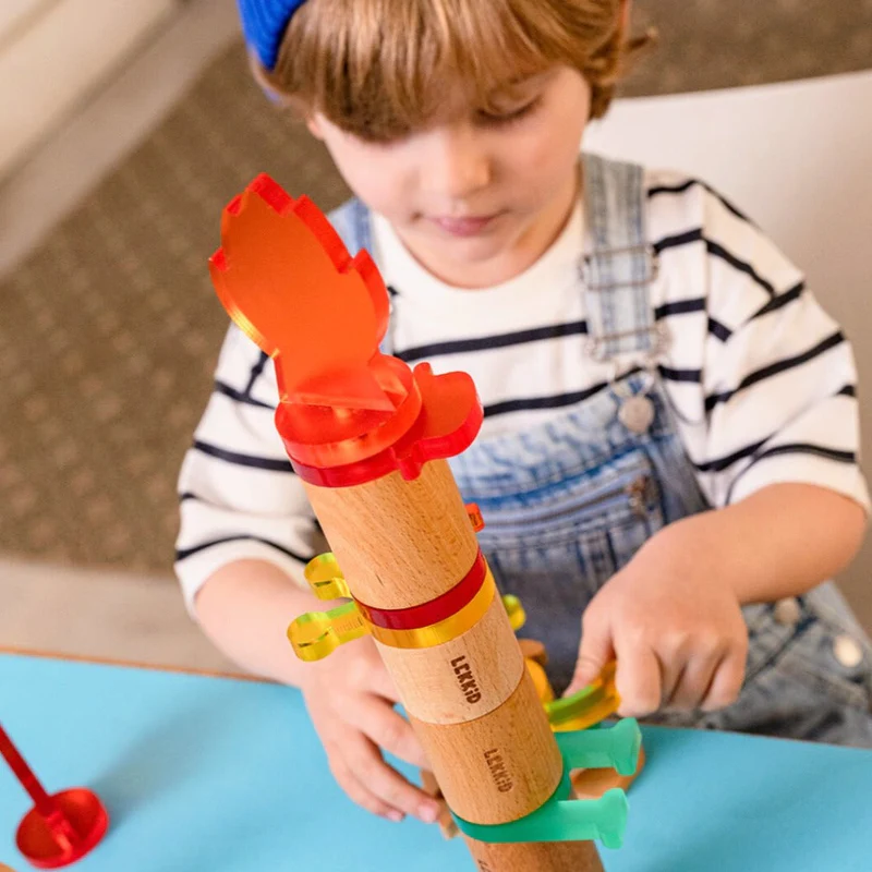 Klocki Magnetyczne Fauna Dżungla - Lekkid