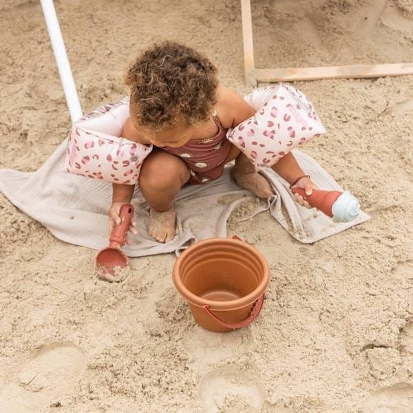 Rękawki do Pływania 2-6 lat Panterka Beż - The Swim Essentials