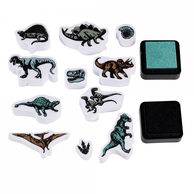 Stempelki z Dinozaurami 11el. - Rex London