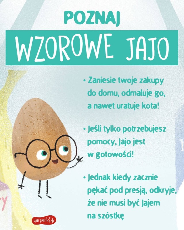 Wzorowe Jajo. Smaczna Banda i emocje - Jory John