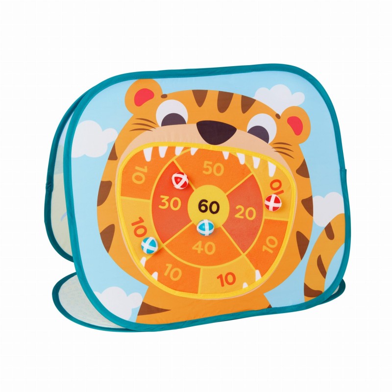 Gra 3w1 Rzucanie Piłeczkami do Celu Toss ‘n’ Score - b.toys